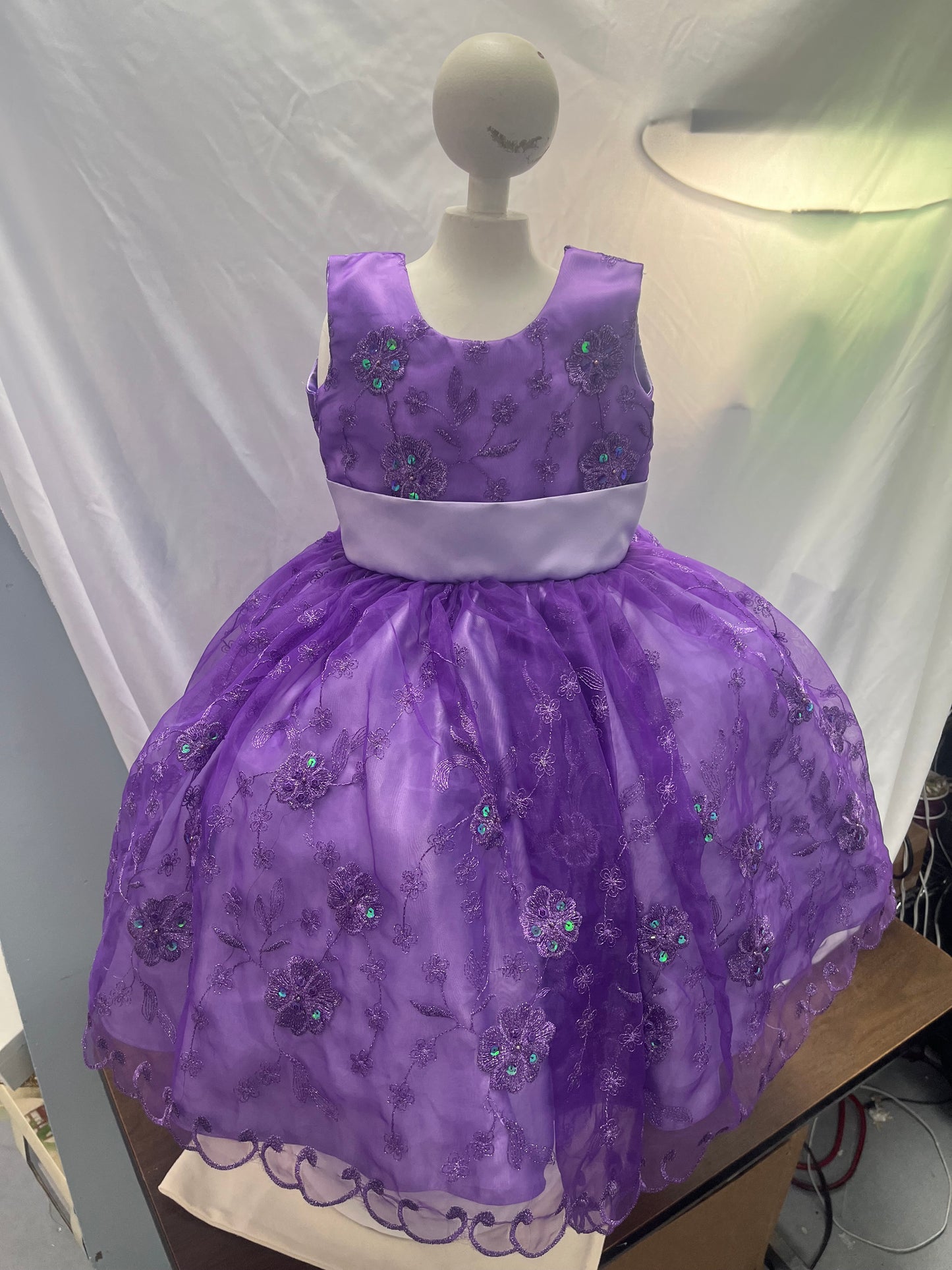 Hermoso vestido de niña