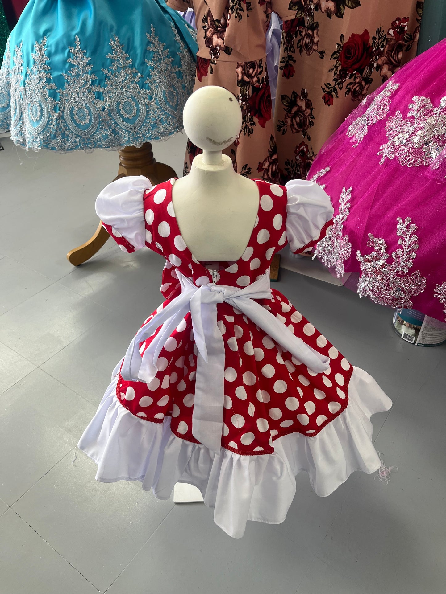 Vestido para niña de la mini