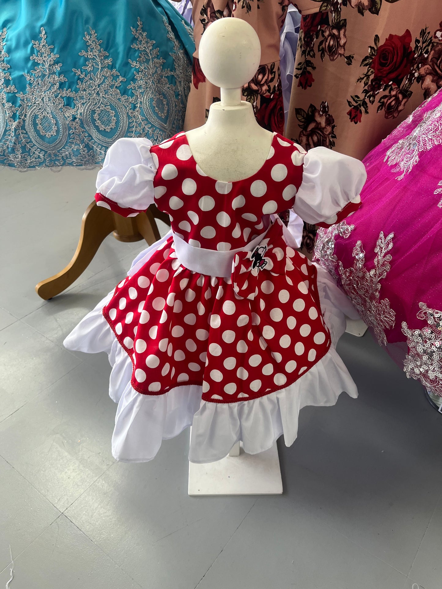 Vestido para niña de la mini